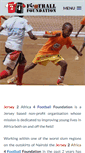 Mobile Screenshot of jersey2africa4football.org